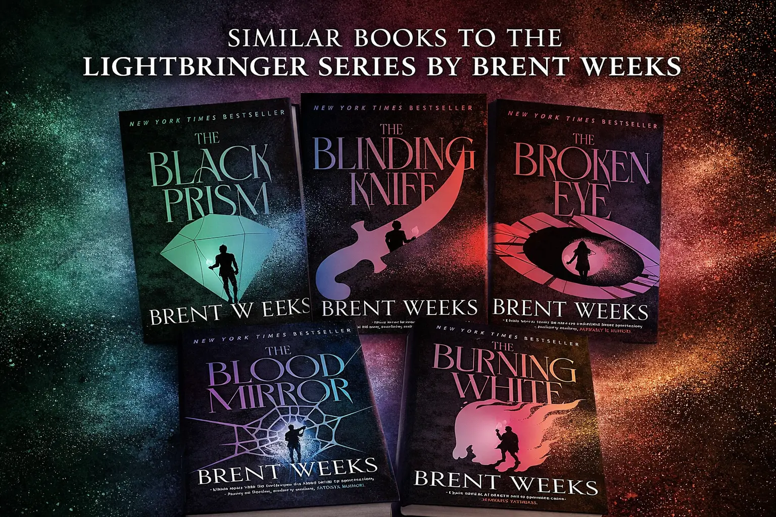 9 Epic Fantasy Series Like The Lightbringer That Will Blind You With Magic and Break You With Consequences