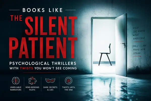 Books Like The Silent Patient: Psychological Thrillers With Twists You Won't See Coming