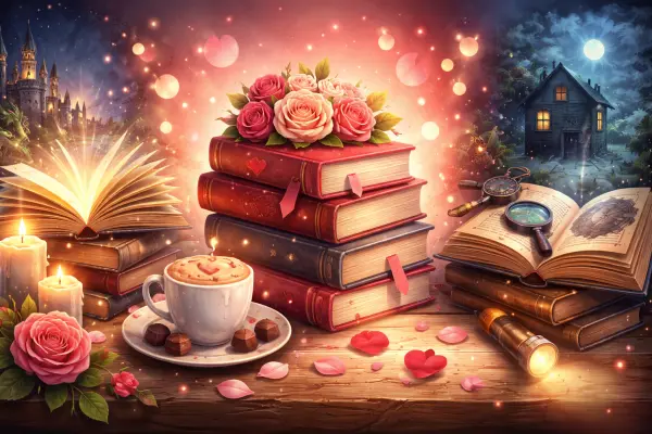 Valentine's Day Book Recommendations Across Fantasy, Thriller & Mystery, and Romance That Will Set Your Heart Racing article image